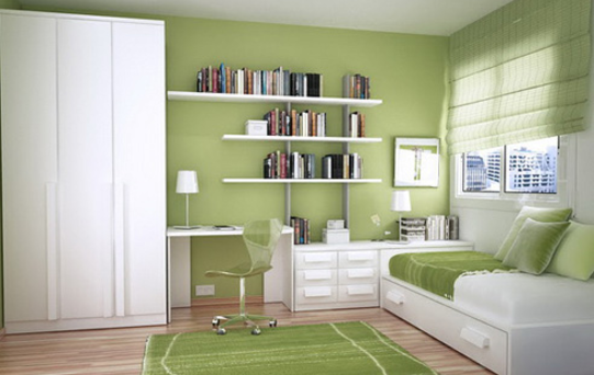 decor phong ngu co dien tich nho hep