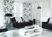 Họa tiết hoa văn tinh tế làm nổi bật không gian phòng ngủ