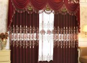 Rèm cửa phòng ngủ bằng nhung tinh tế và đẳng cấp