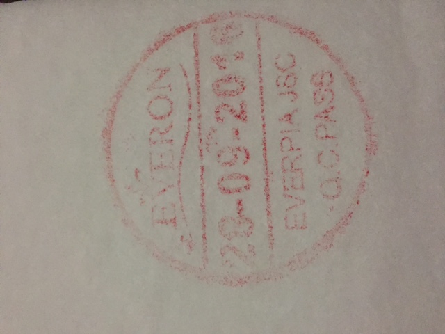 Đệm bông ép Everon luôn có dấu đỏ KCS