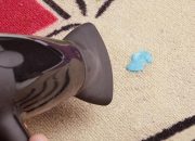 Nhiệt độ cao giúp tẩy kẹo cao su trên chăn ga gối đệm