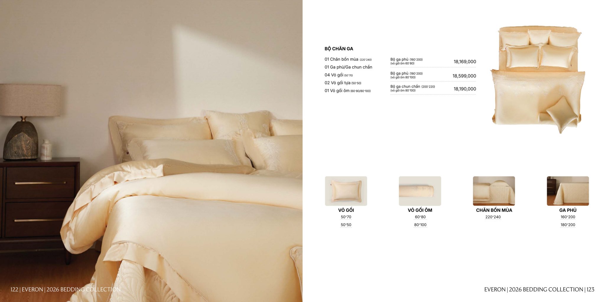 Bảng giá bộ chăn ga gối ASBM26104