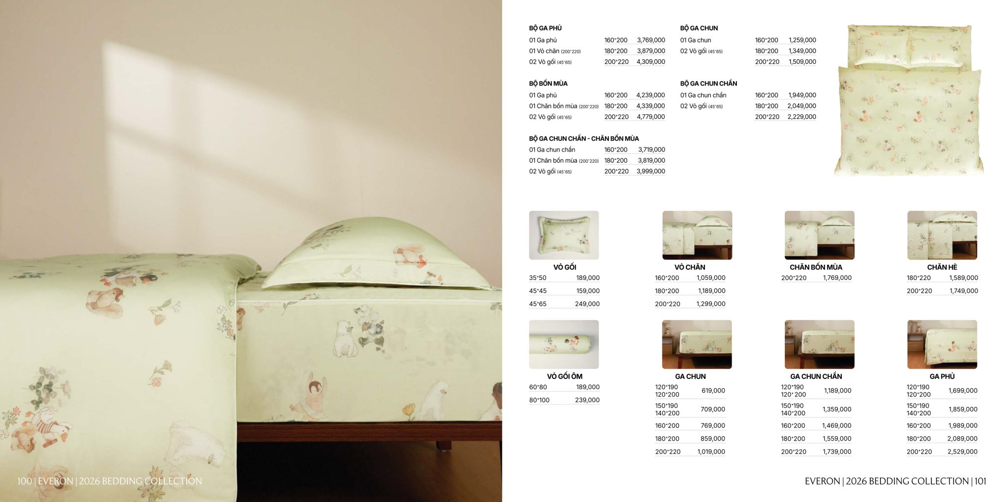 Bảng giá bộ chăn ga CPT26202