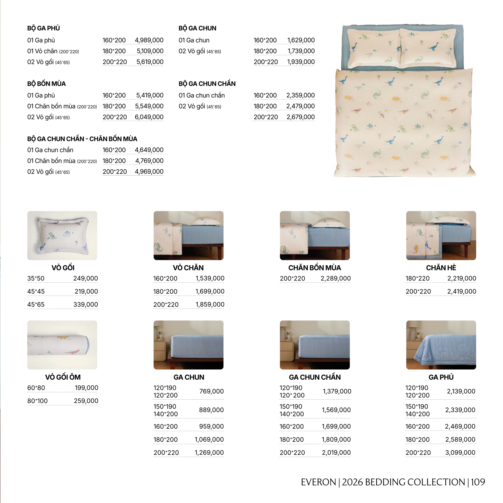 Bảng giá bộ chăn ga CPC26204