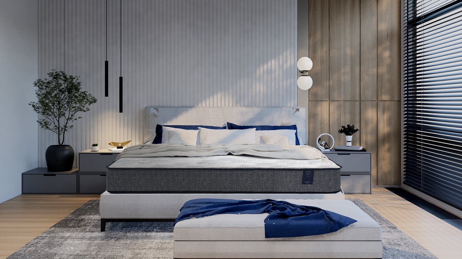 Đệm lò xo Kingkoil Serene Pure