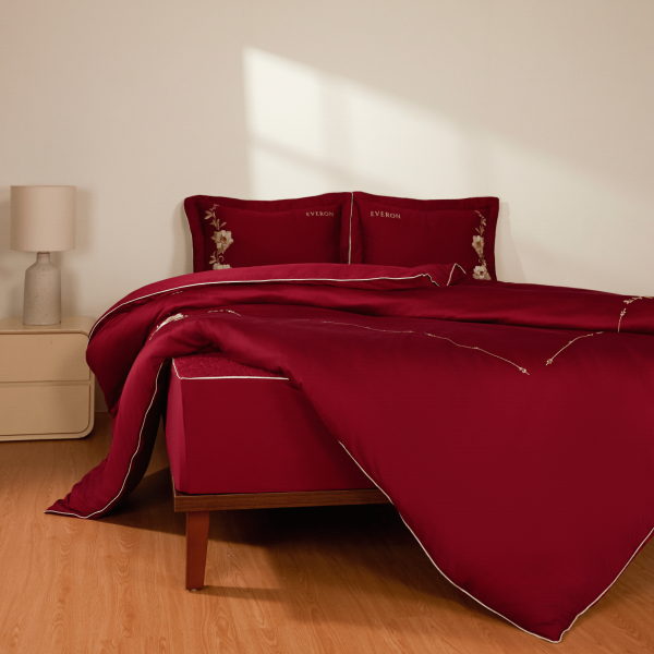 Bộ chăn ga gối đệm Everon cưới mới nhất