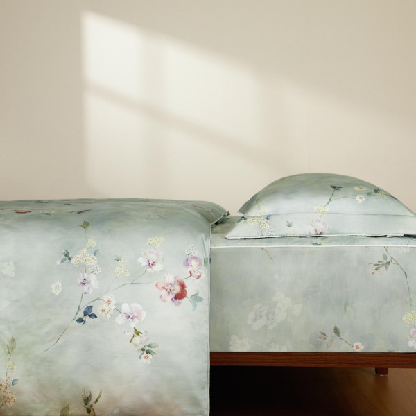 Bộ chăn ga Everon chất Tencel kết hợp Cotton dùng 4 mùa