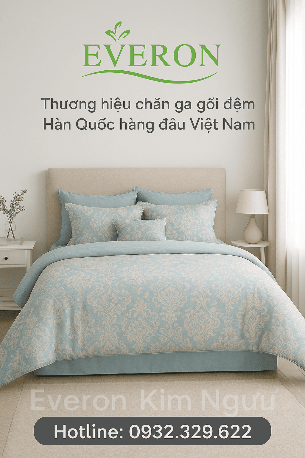 Chăn ga gối đệm Everon hành trình hơn 30 năm