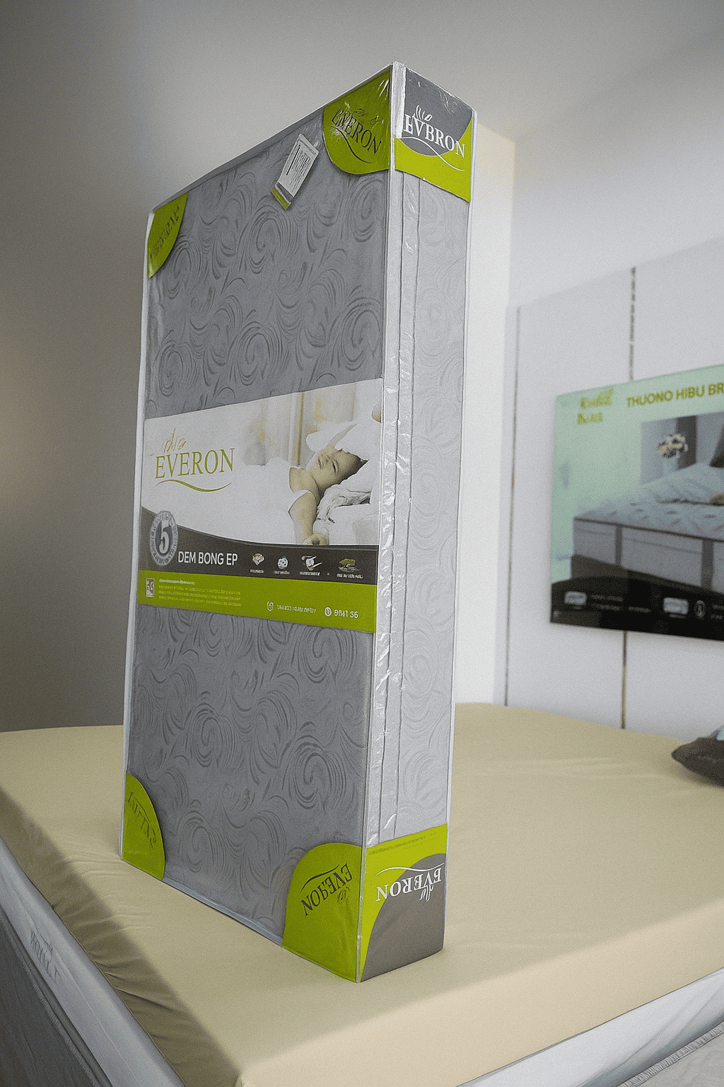 Đệm bông ép Everon độ dày 5cm